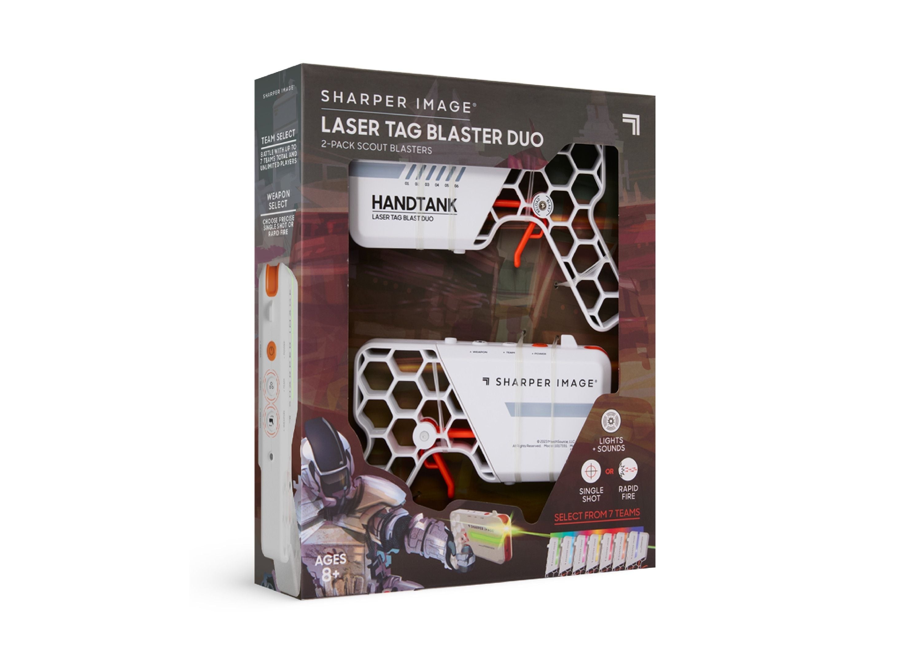 Rechargeable 4-Pack Laser Tag Blasters With Docking Station