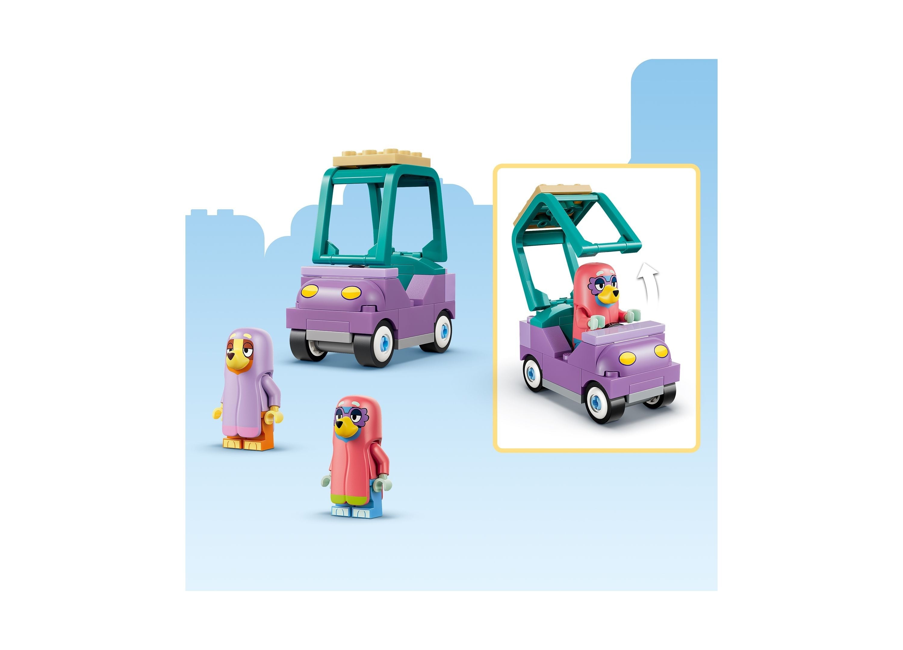 LEGO Bluey Grannies With Bingo And Bluey 80-Piece Building Set