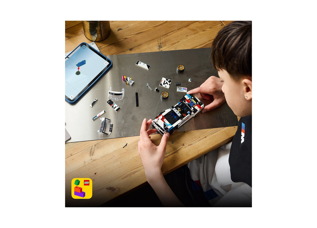 LEGO Speed Champions BMW M3 E30 358-Piece Building Set With Driver Minifigure
