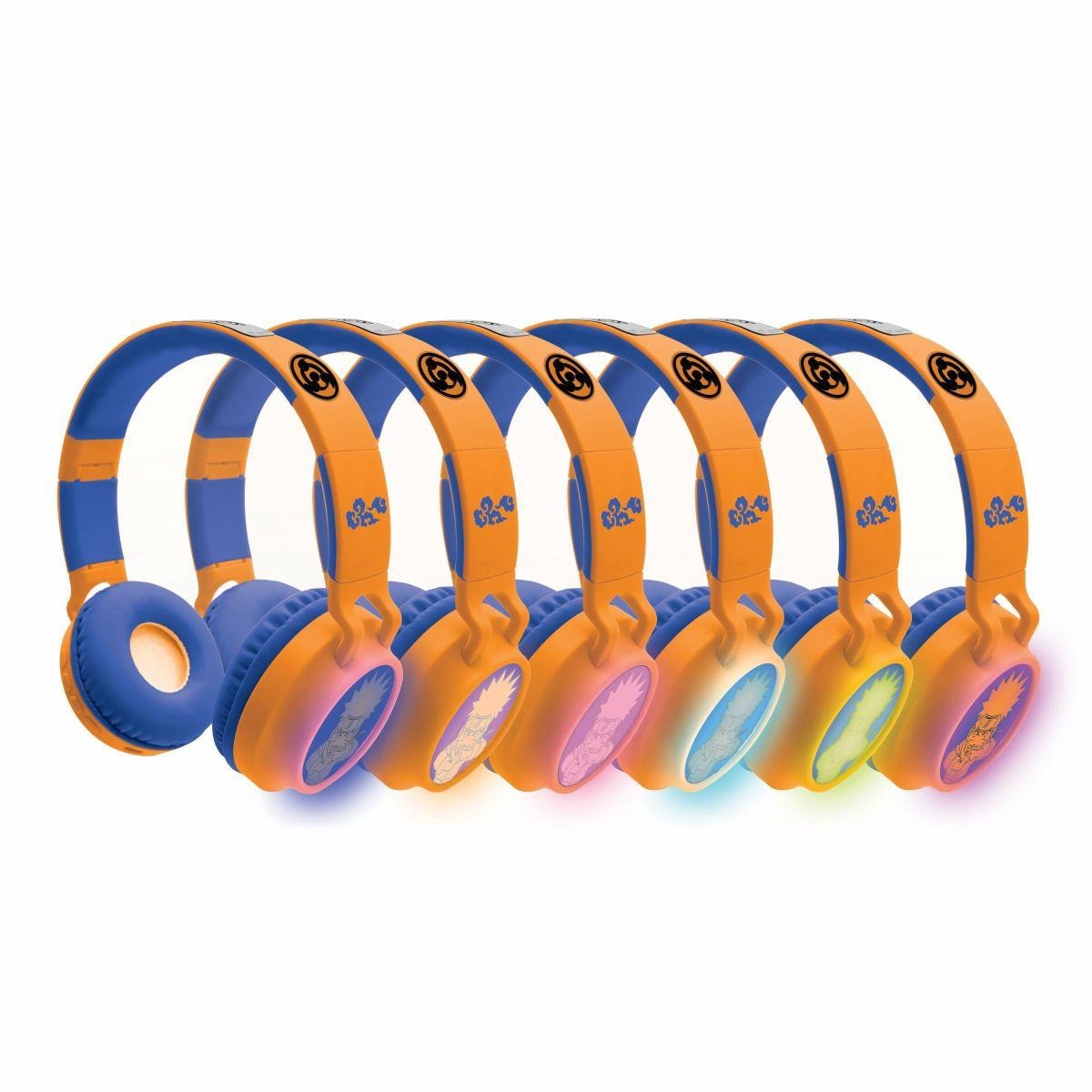 Naruto-Themed Bluetooth & Wired Safe Volume Headphones