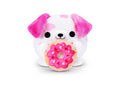 ZURU Snackles Valentine Edition 8 inch Dalmatian Plush with Donut Accessory