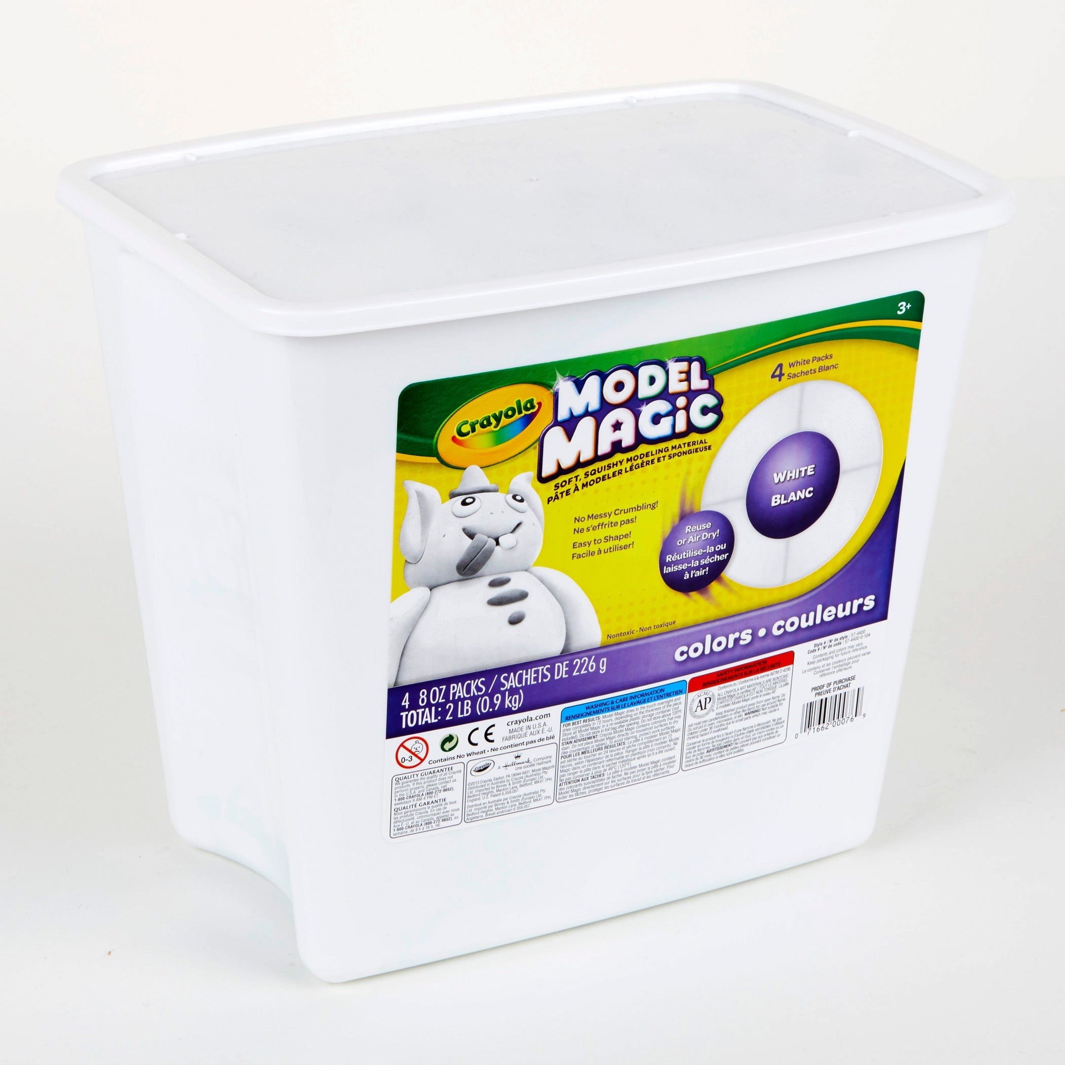 Crayola® Model Magic® Modeling Compound, White, 2 lb. Tub