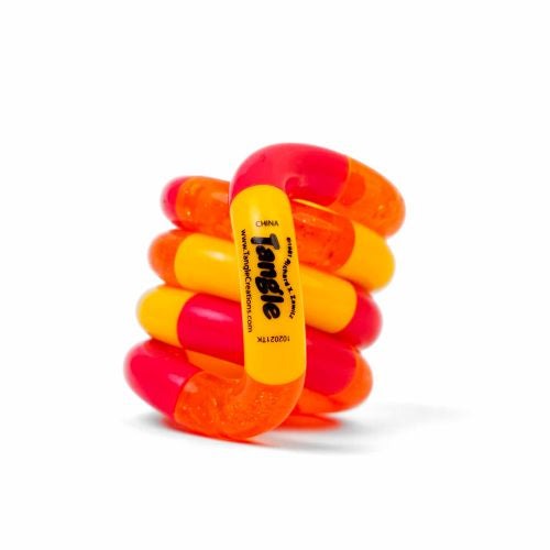 Tangle Jr Classic Colorful Fidget Toy – Twisty Fun for Everyone