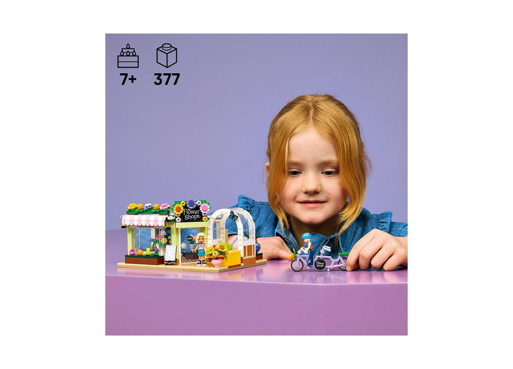 LEGO Friends Creative Flower Shop 377-Piece Building Set