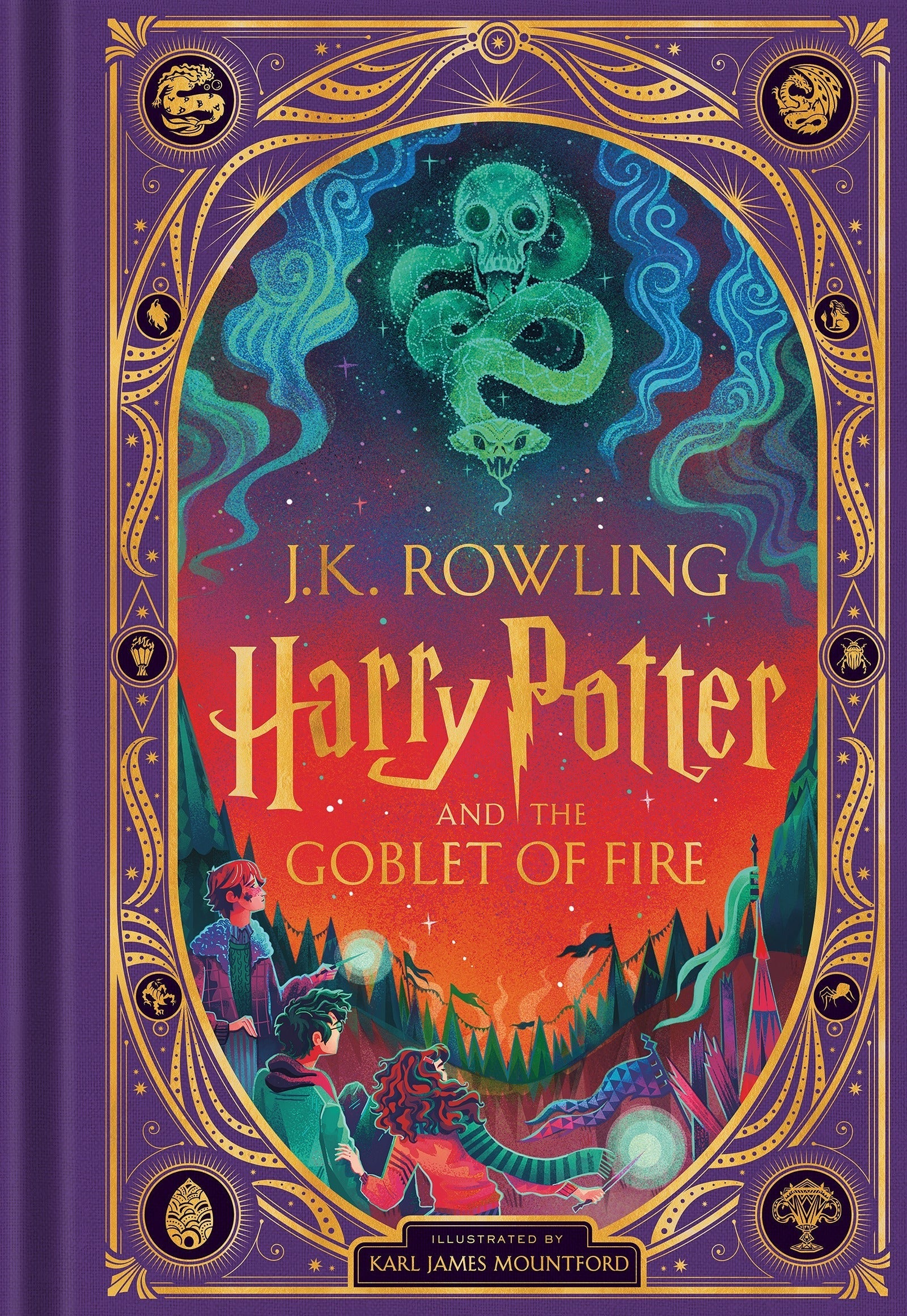 Harry Potter and the Goblet of Fire Interactive Illustrated Edition - Hardcover