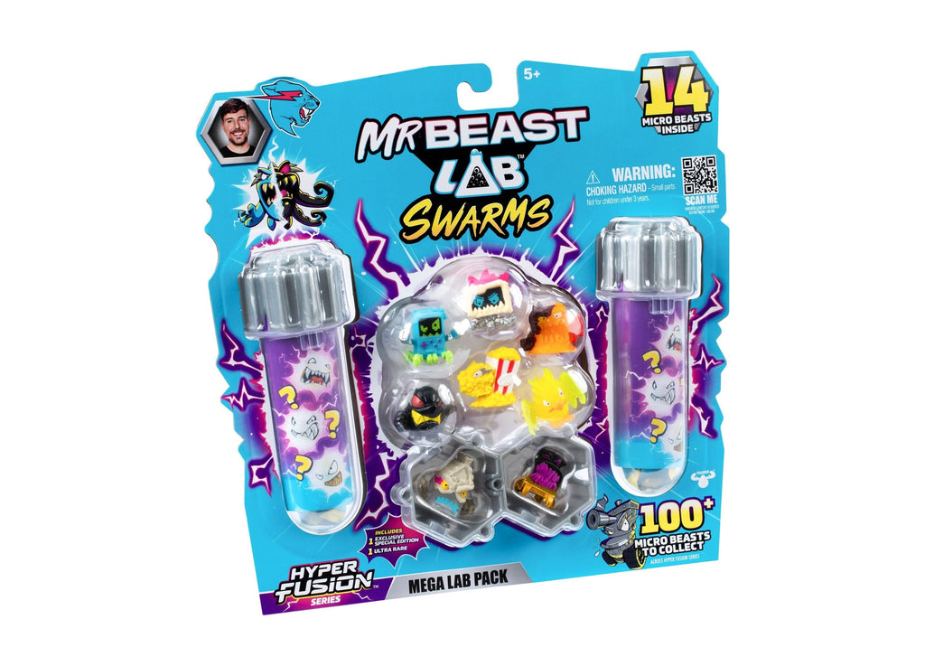 Mr Beast Lab Hyper Fusion Swarms 14-Pack Mega Lab S3 Collectibles