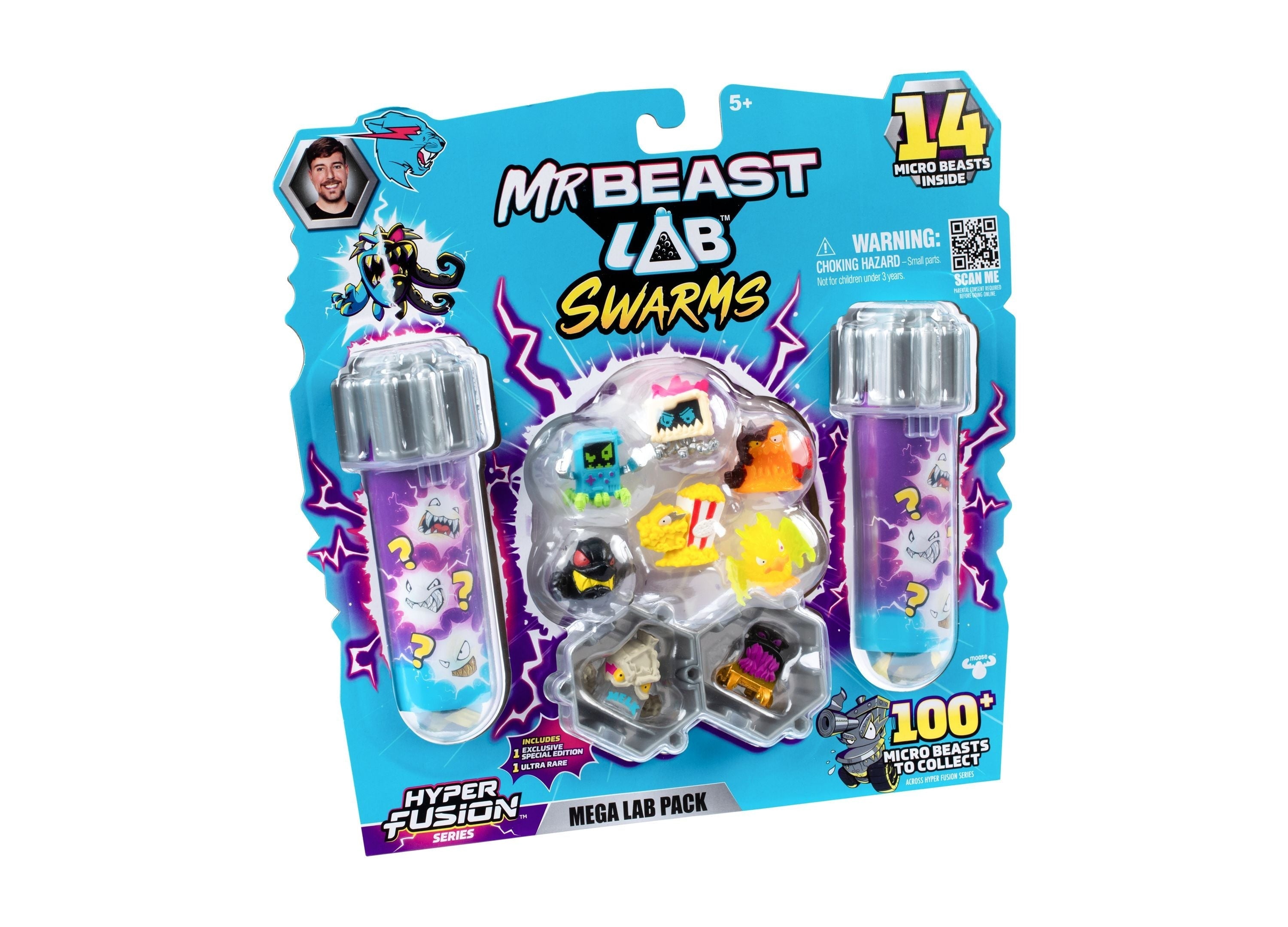Mr Beast Lab Hyper Fusion Swarms 14-Pack Mega Lab S3 Collectibles