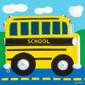 Oopsy Daisys Vibrant School Bus Canvas Art