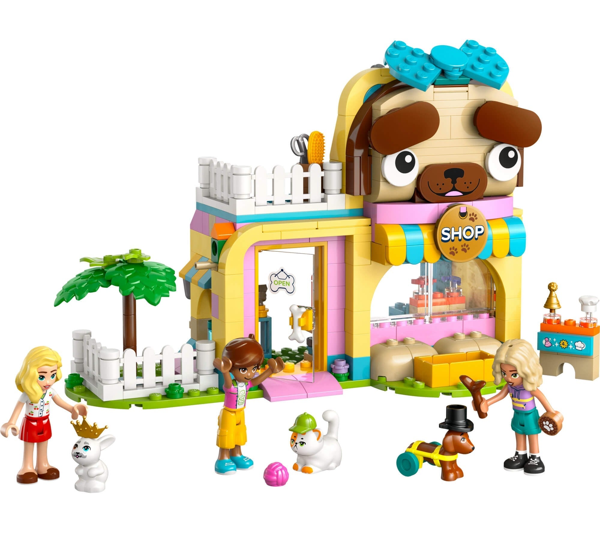 LEGO® Friends 375-Piece Pet Accessories Shop Toy Building Playset 42650