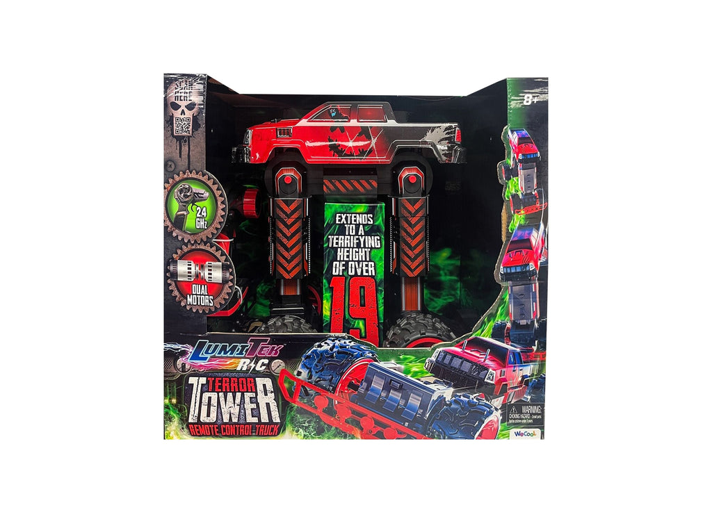 LumiTEK Remote Control Terror Tower - 1:8 Dynamic Monster Truck