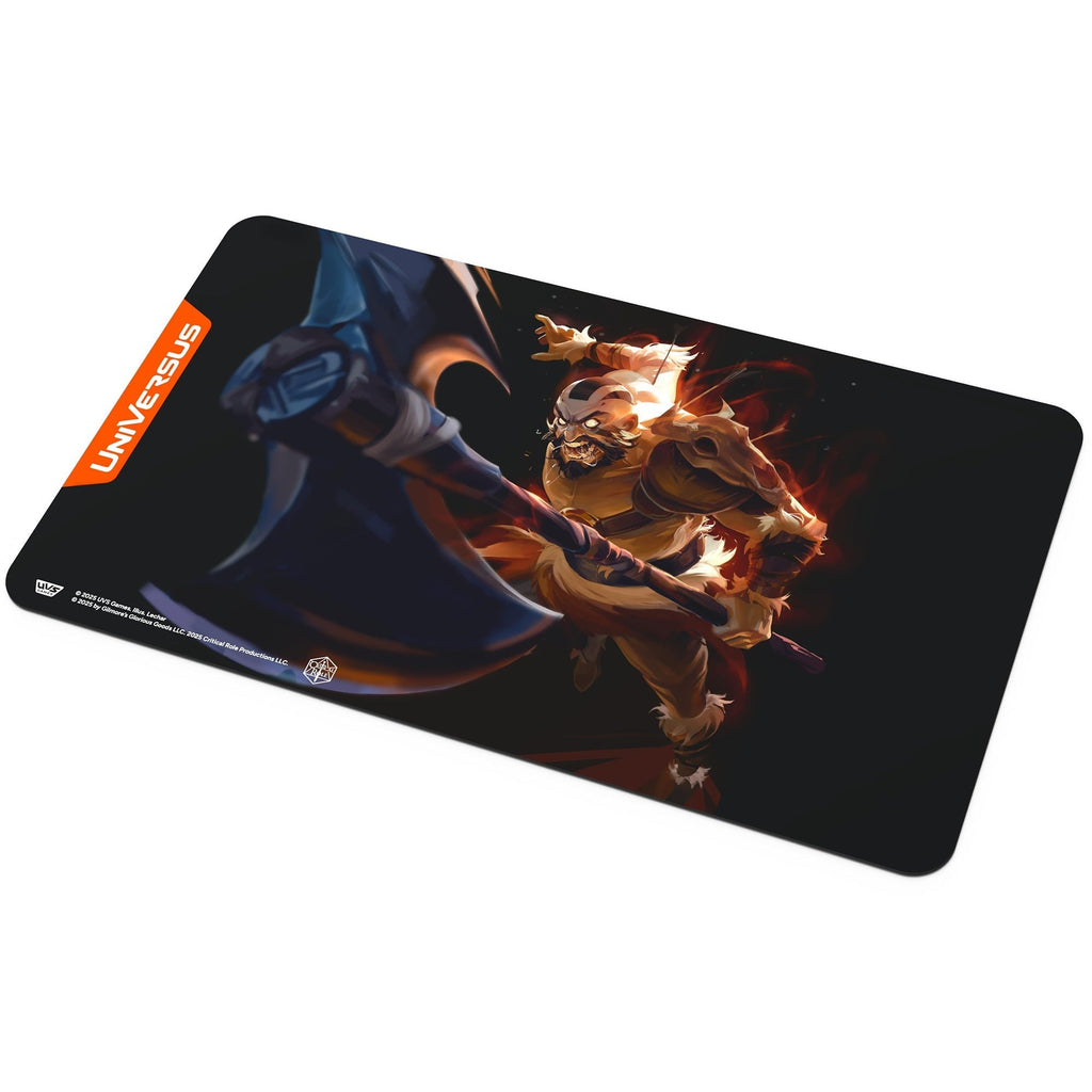 UniVersus Critical Role: Exandria Grog Strongjaw Playmat 24x14"