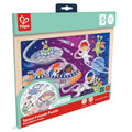 Hape Space Friends 48pc Double-Sided Coloring Jigsaw Puzzle