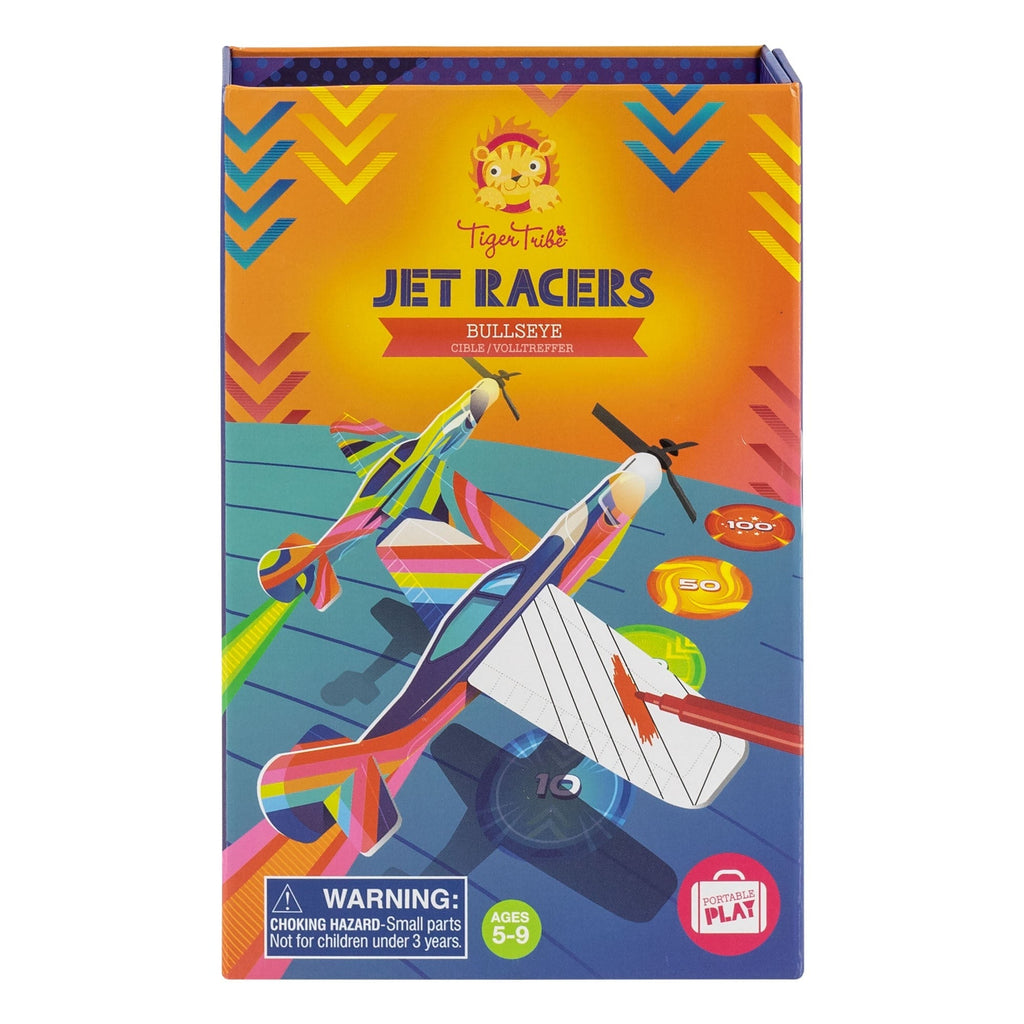 Tiger Tribe Jet Racers - Bullseye Foam Plane Craft Kit