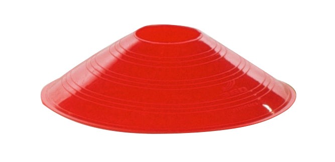 360 Athletics Rainbow Saucer Cone Marker 7" Set for Training