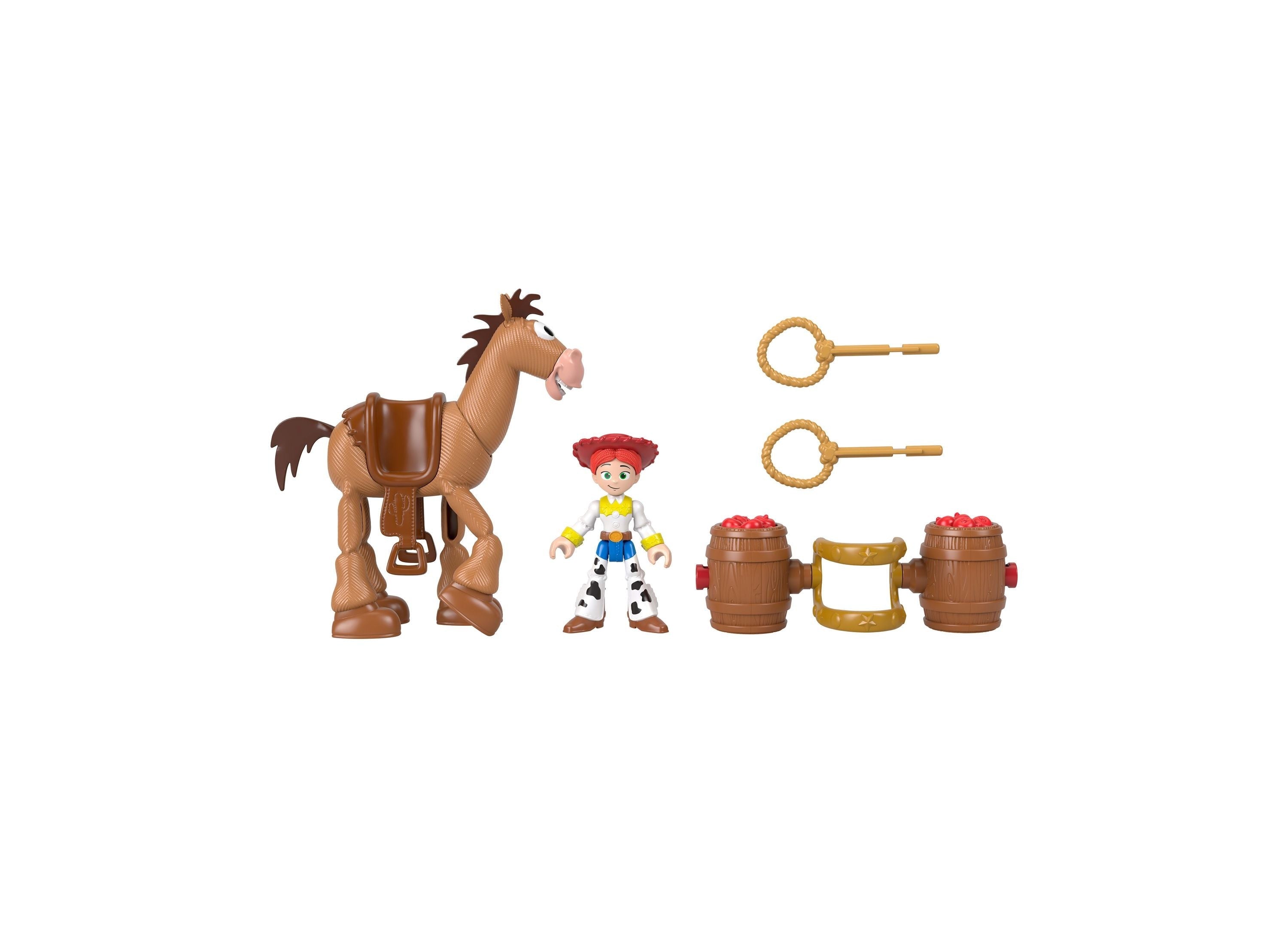 Imaginext Disney Pixar Toy Story Jessie & Bullseye 3-Inch Figure Playset