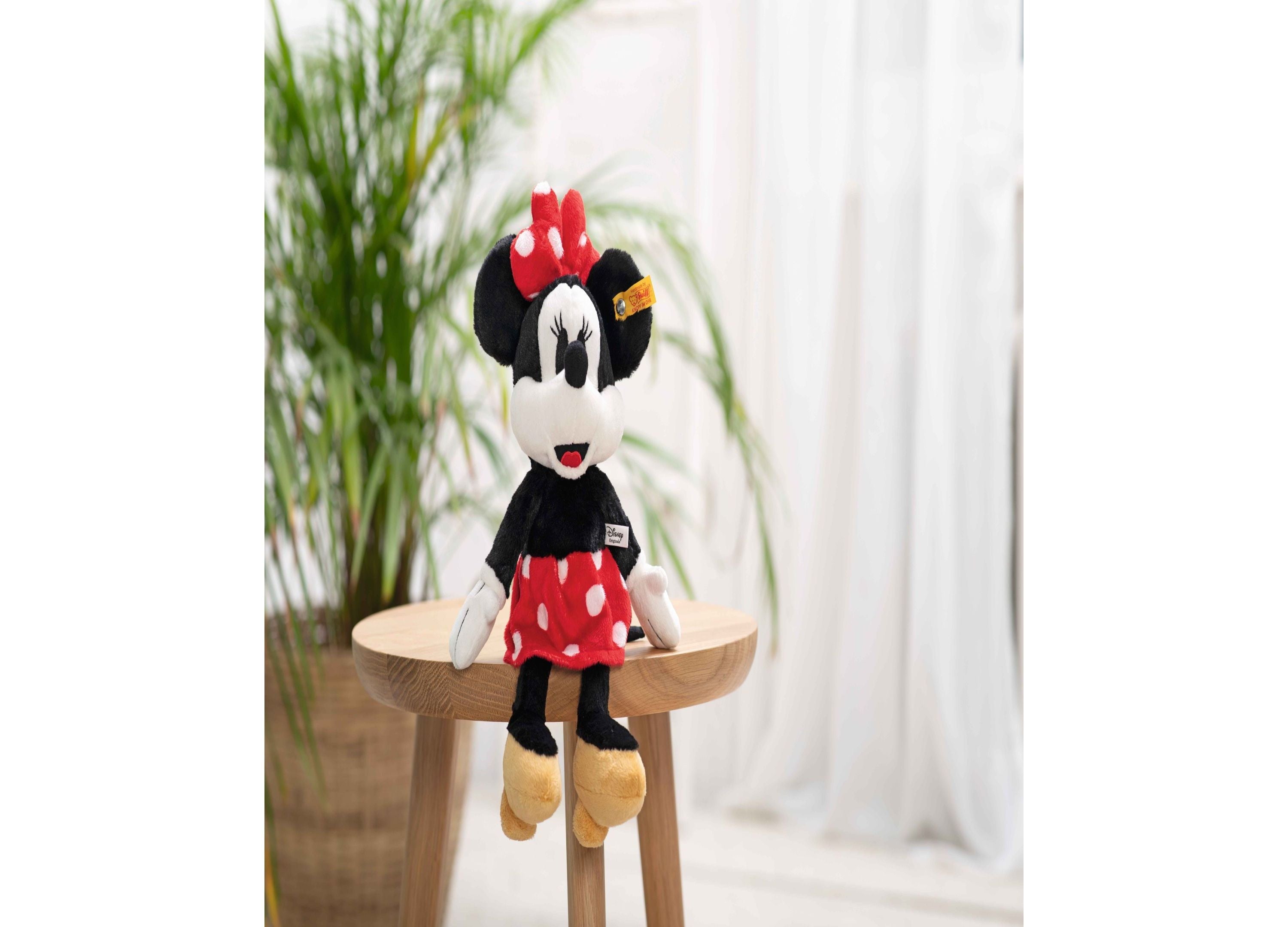Steiff Minnie Mouse 12-Inch Soft Cuddly Friends Plush