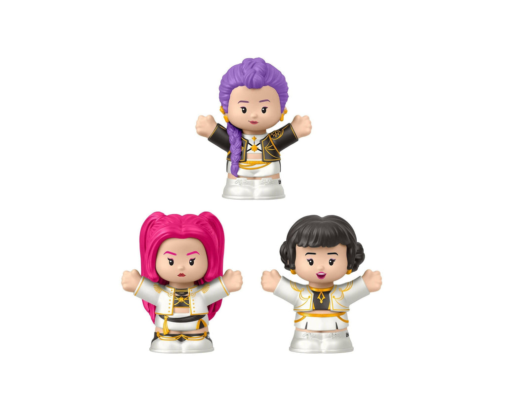 Little People KPop Demon Hunters HUNTR/X 3-Piece Collector Figure Set