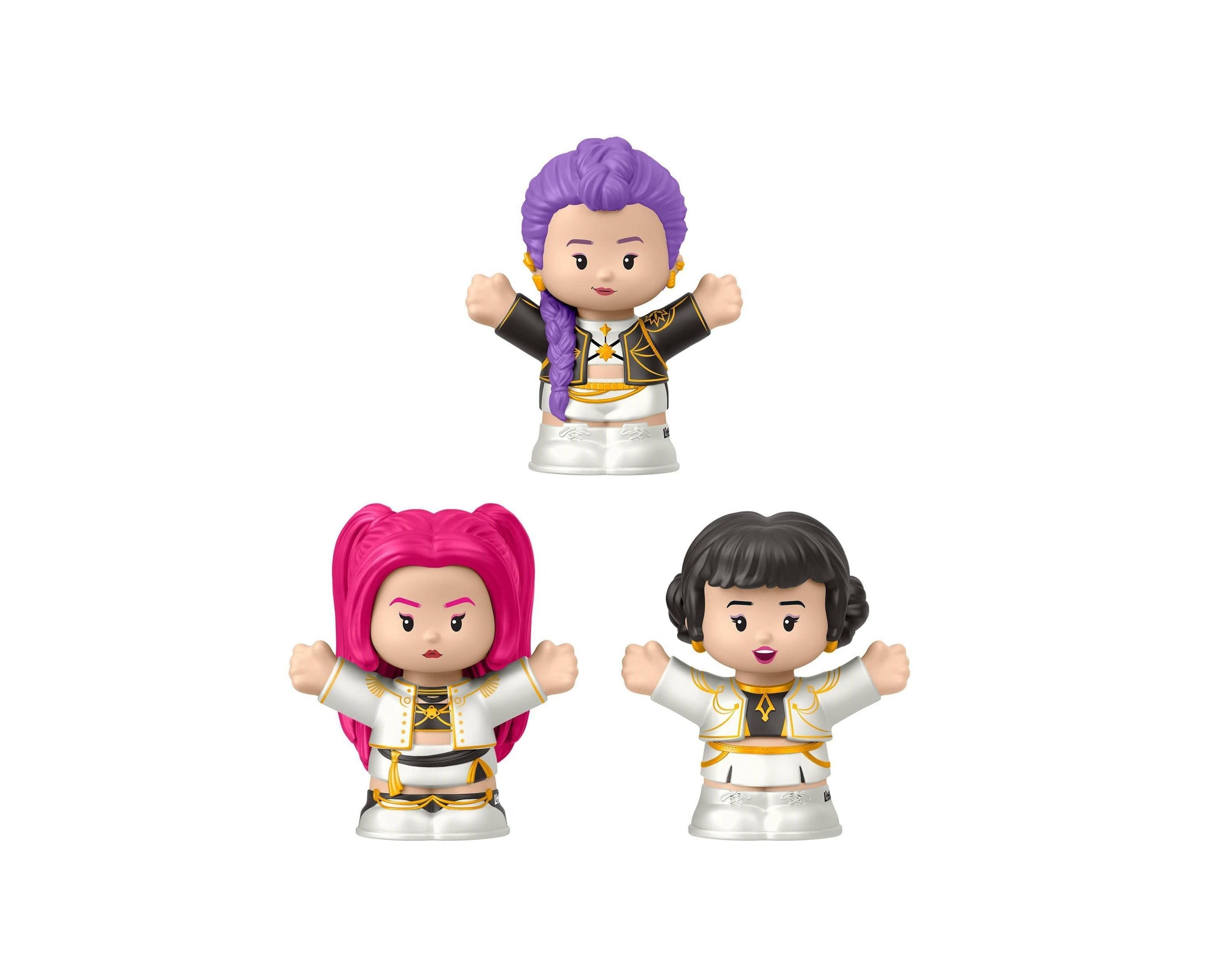 Little People KPop Demon Hunters HUNTR/X 3-Piece Collector Figure Set