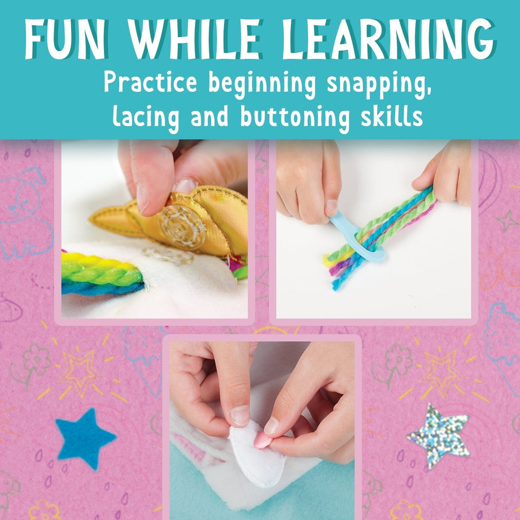 Creativity for Kids Unicorn Magic No-Sew Craft Purse Kit