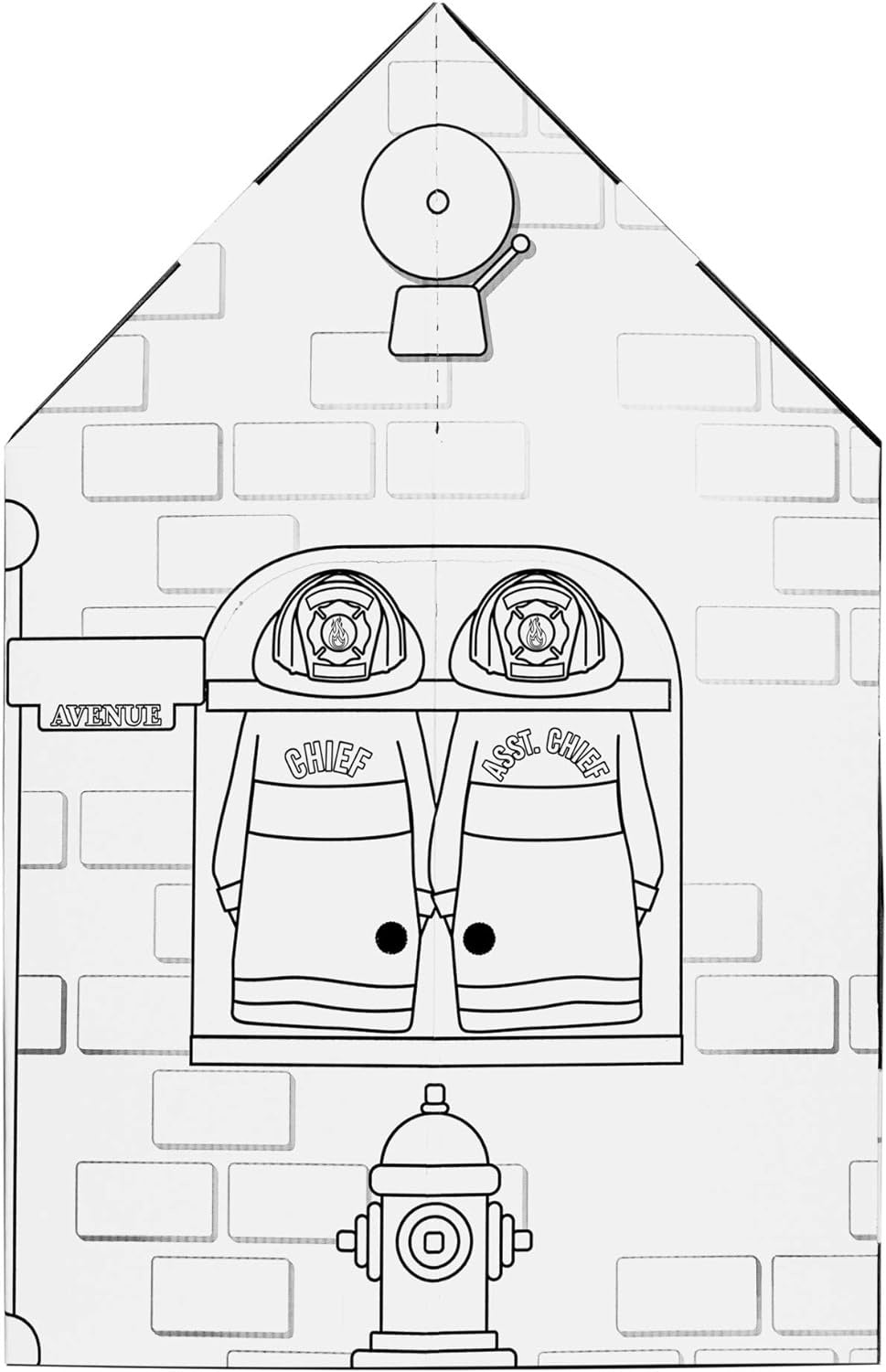 Adventure Playtime Police and Fire Station Playset