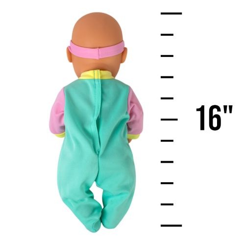 Gi-Go Toys 16 Inch Baby Doll with Plush Bear and Carrier Seat