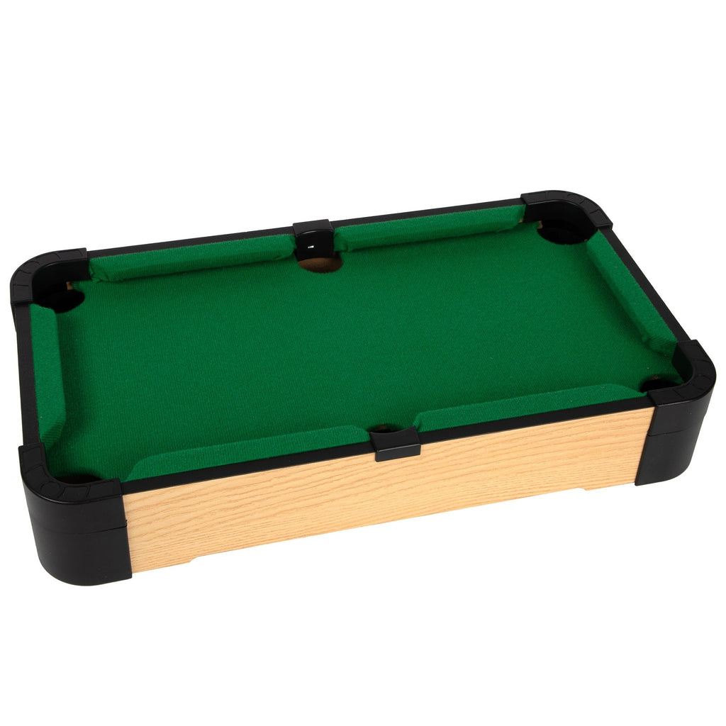 Mini Tabletop Pool Set - Classic 20-inch Billiards Game