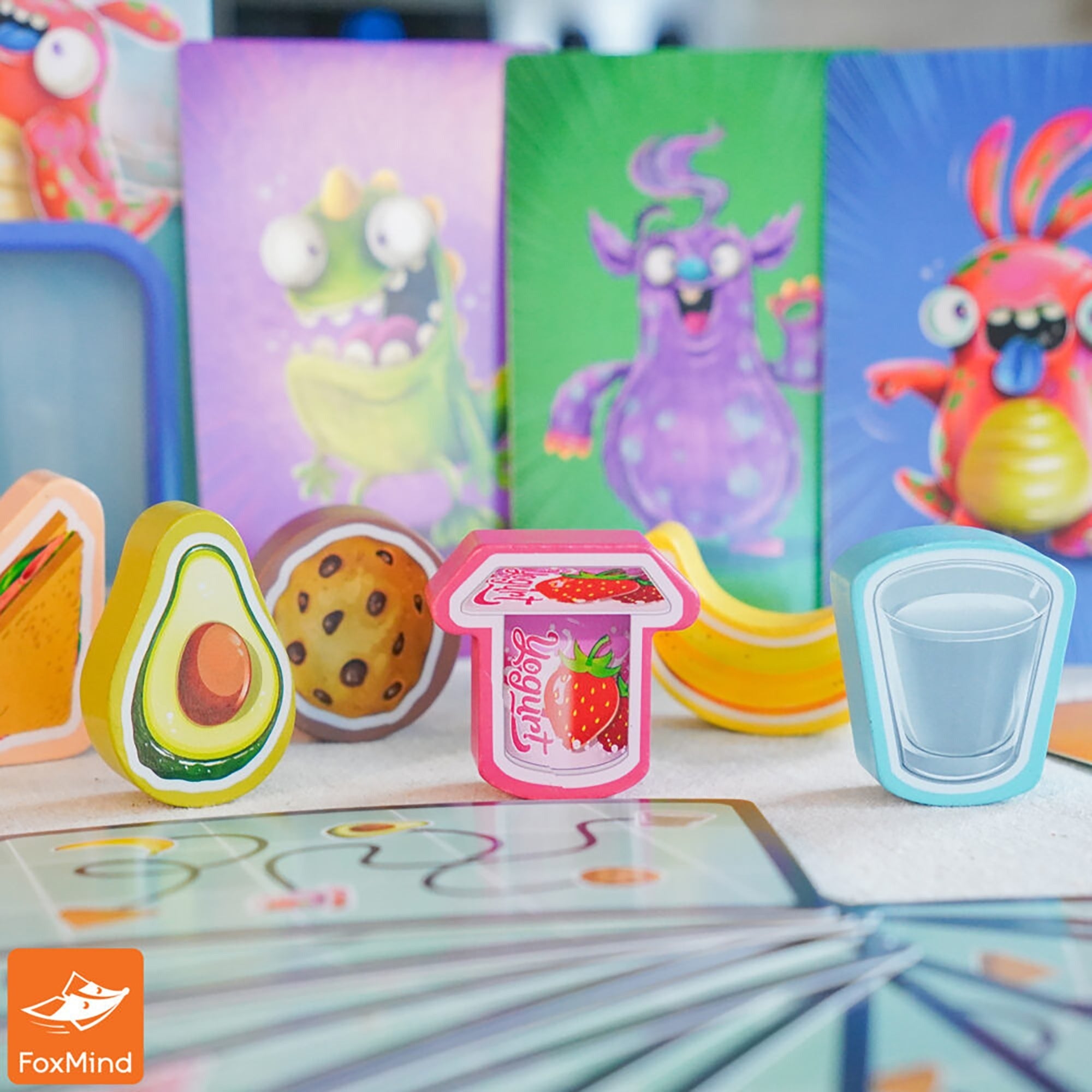FoxMind Lunch Crunch Monster Themed Collection Card Game