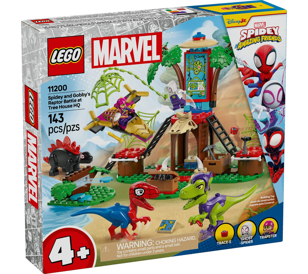 LEGO Marvel Spidey And His Amazing Friends 143-Piece Tree House Battle Set