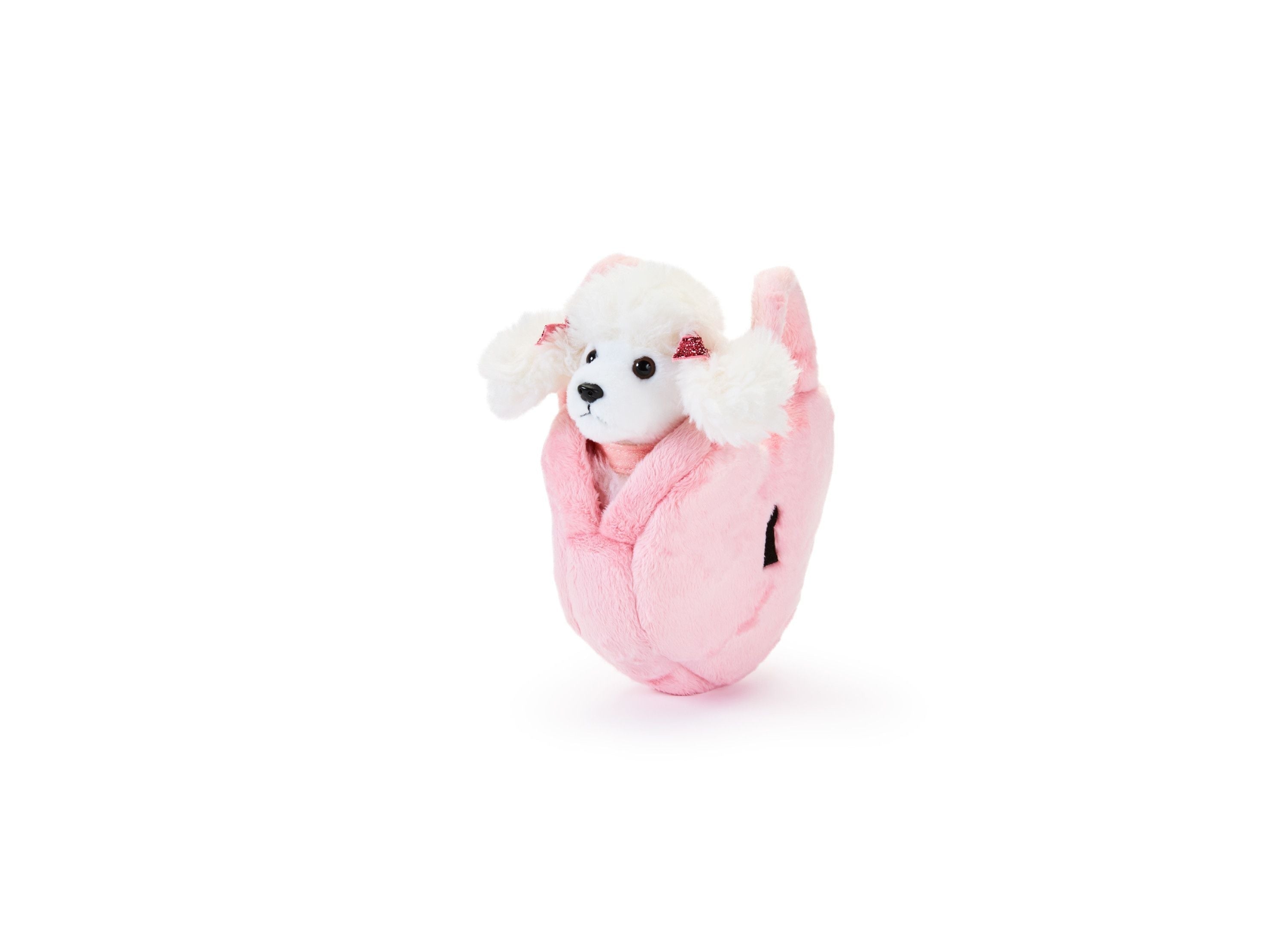 Geoffrey's Toy Box Fancy Pets 6 Inch Plush Poodle with Glitter Purse