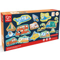 Hape Wheels & Wonders 15-Pack Mini Vehicle Puzzles