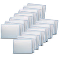 Flipside Products Two-Sided Dry Erase Learning Mat - Letters & Numbers - 9" x 12" - Pack of 24