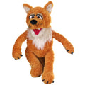 Living Puppets Knox The Orange Fox 17-Inch Handmade Plush Puppet