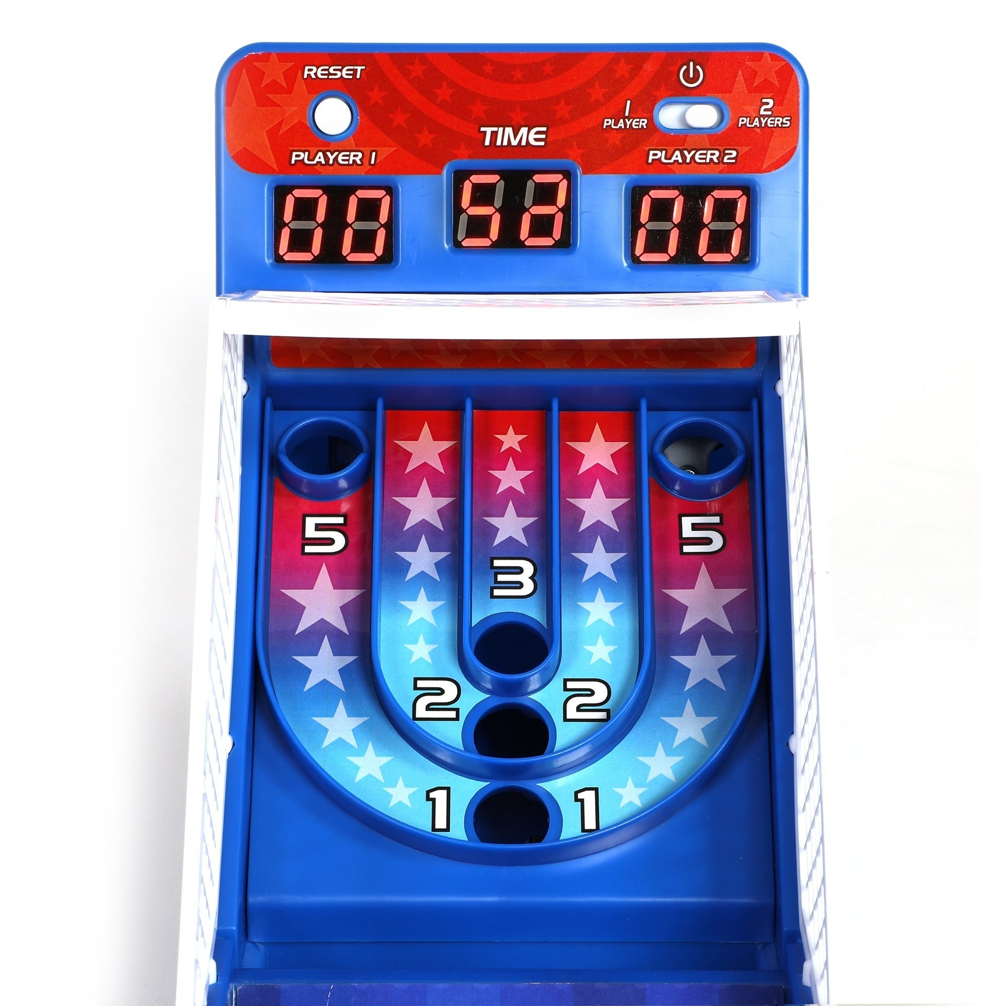 Retro Arcade Electronic Alley-Ball Tabletop Game With LED Scoreboard