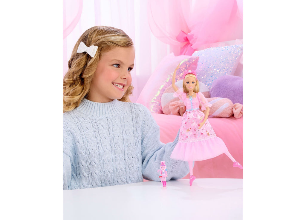 Barbie In The Nutcracker Clara 13-Inch Articulated-Ankle Ballerina Doll