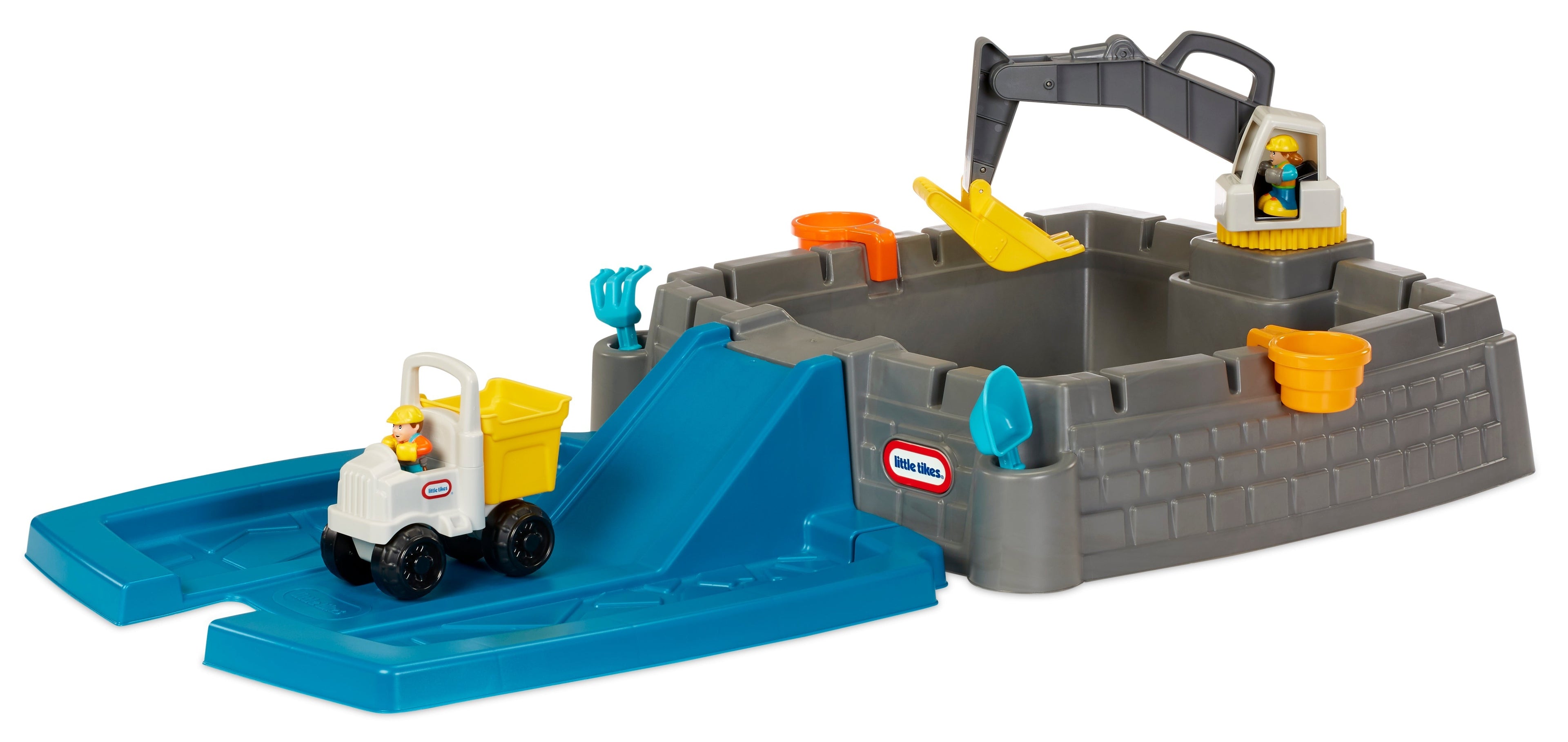Little Tikes - Dirt Diggers Excavator Sandbox - Outdoor Play Series
