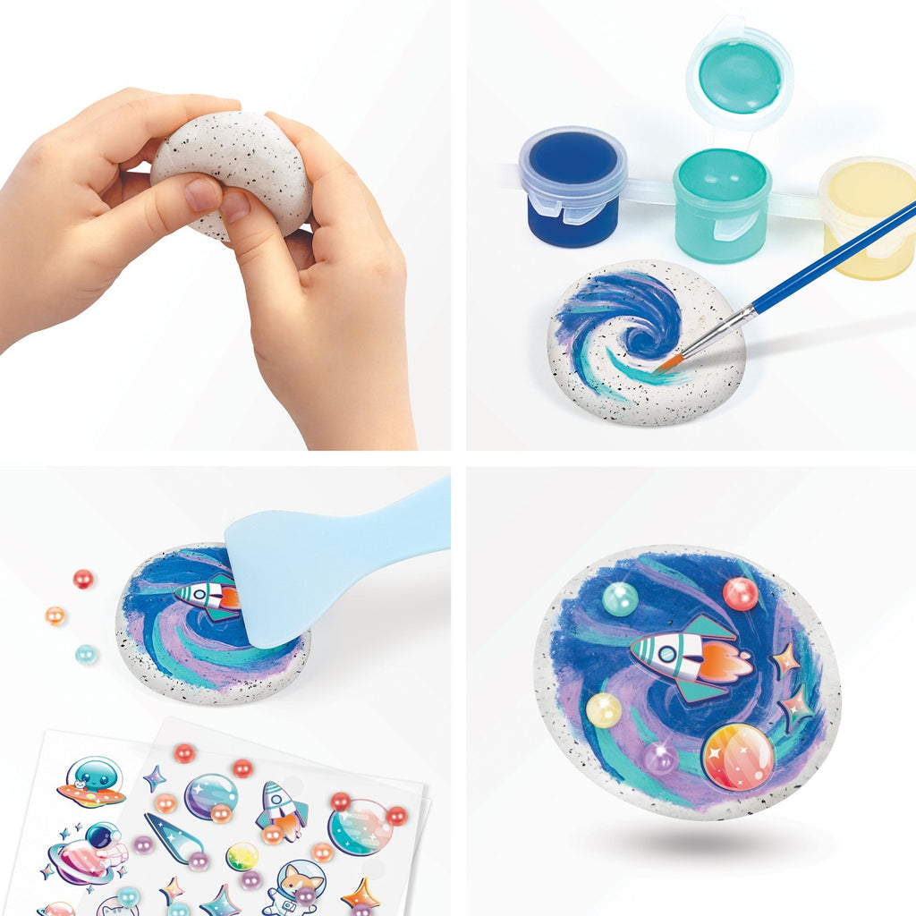 Make It Real Rock Dough Cosmic Creations Molding And Painting Craft Kit