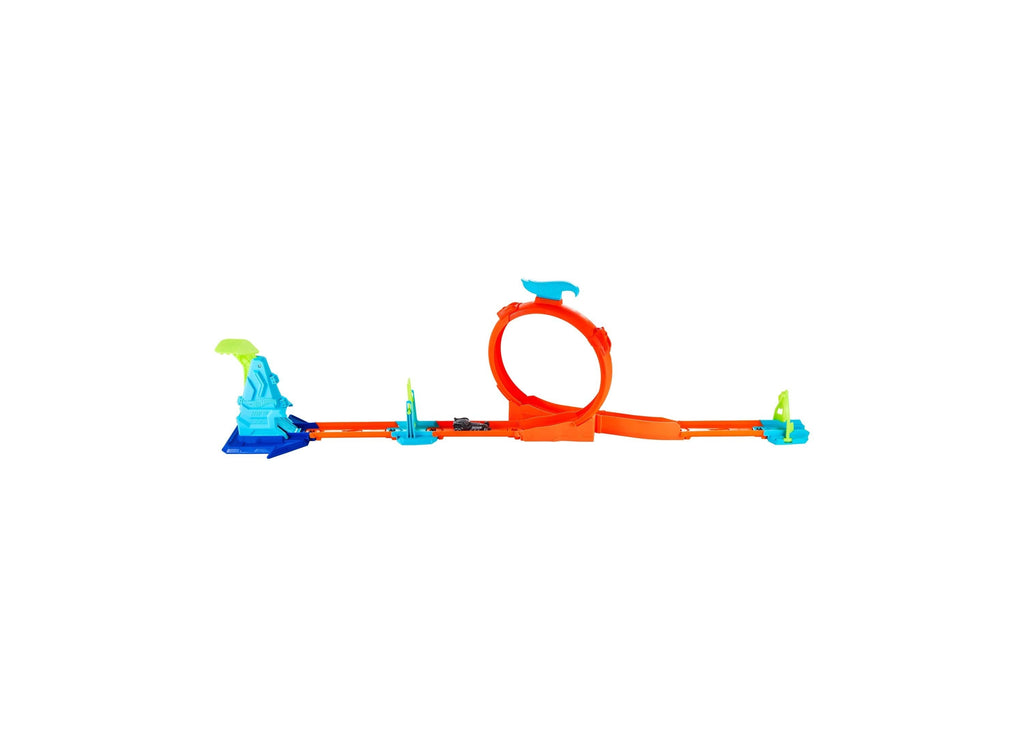 Hot Wheels Champion Track Set With Loop And Jump Challenges