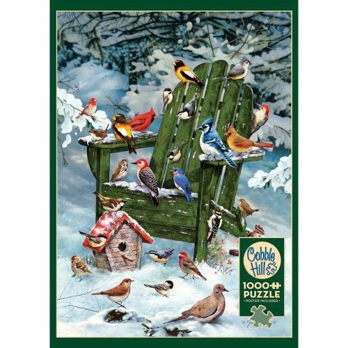 Cobble Hill For The Birds Museum-Quality Jigsaw Puzzle - 1000 pc