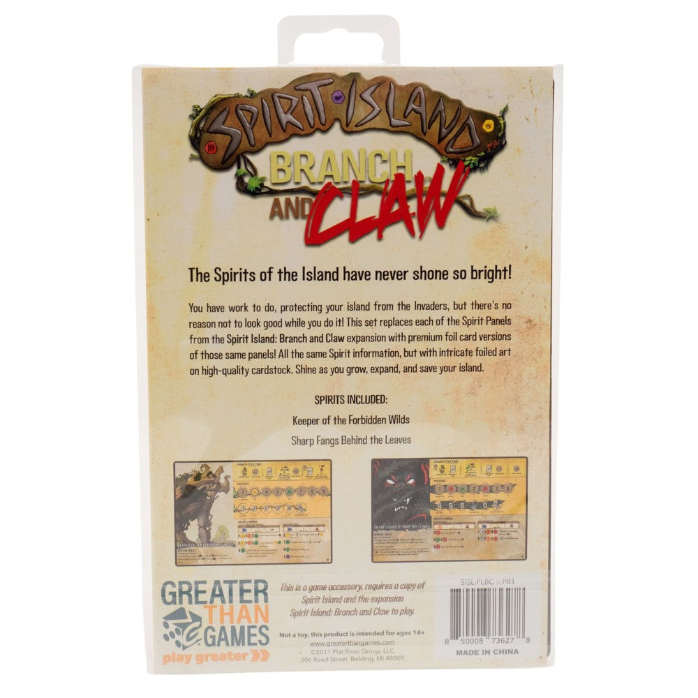Spirit Island Branch & Claw: Deluxe Foil Spirit Panels Upgrade