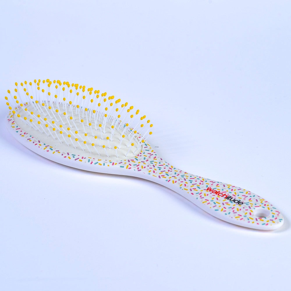 Watchitude Ice Cream Cake Scented Hair Brush for Kids - Vanilla Aroma
