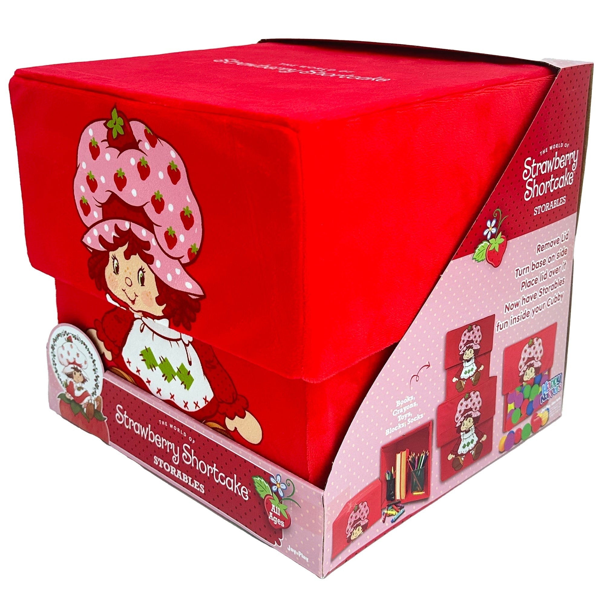 Strawberry Shortcake 8-Inch Fabric Storage Bin
