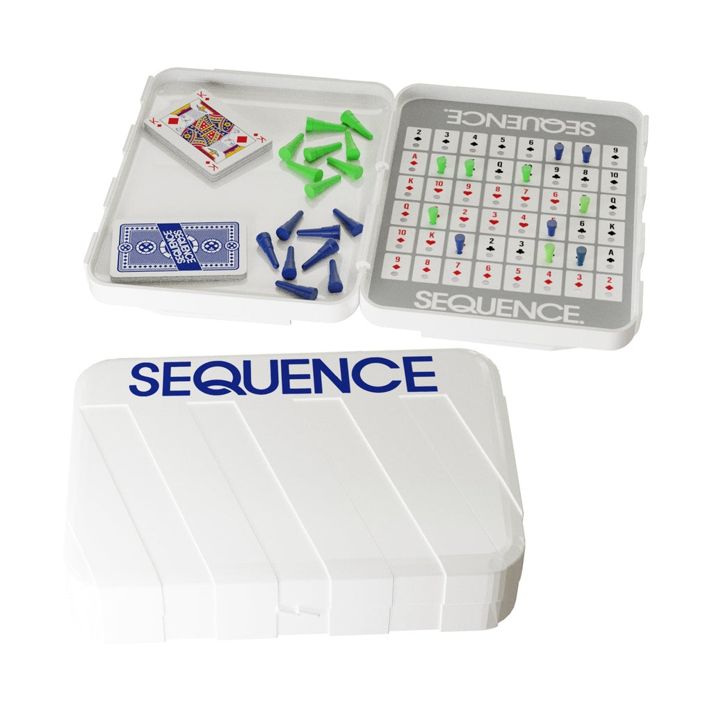 Sequence Travel Edition Strategy Card Game With Pegs And Portable Case