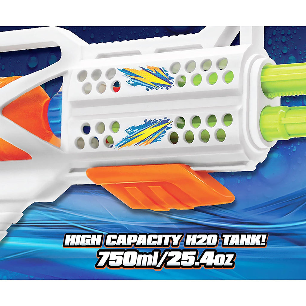 Water Blaster Double Impact High-Performance Dual-Action Pump Soaker