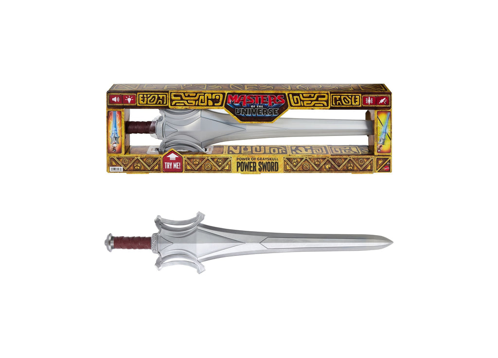 Masters Of The Universe Powers Of Grayskull 27-Inch Sword With Lights, Sounds & Vibration