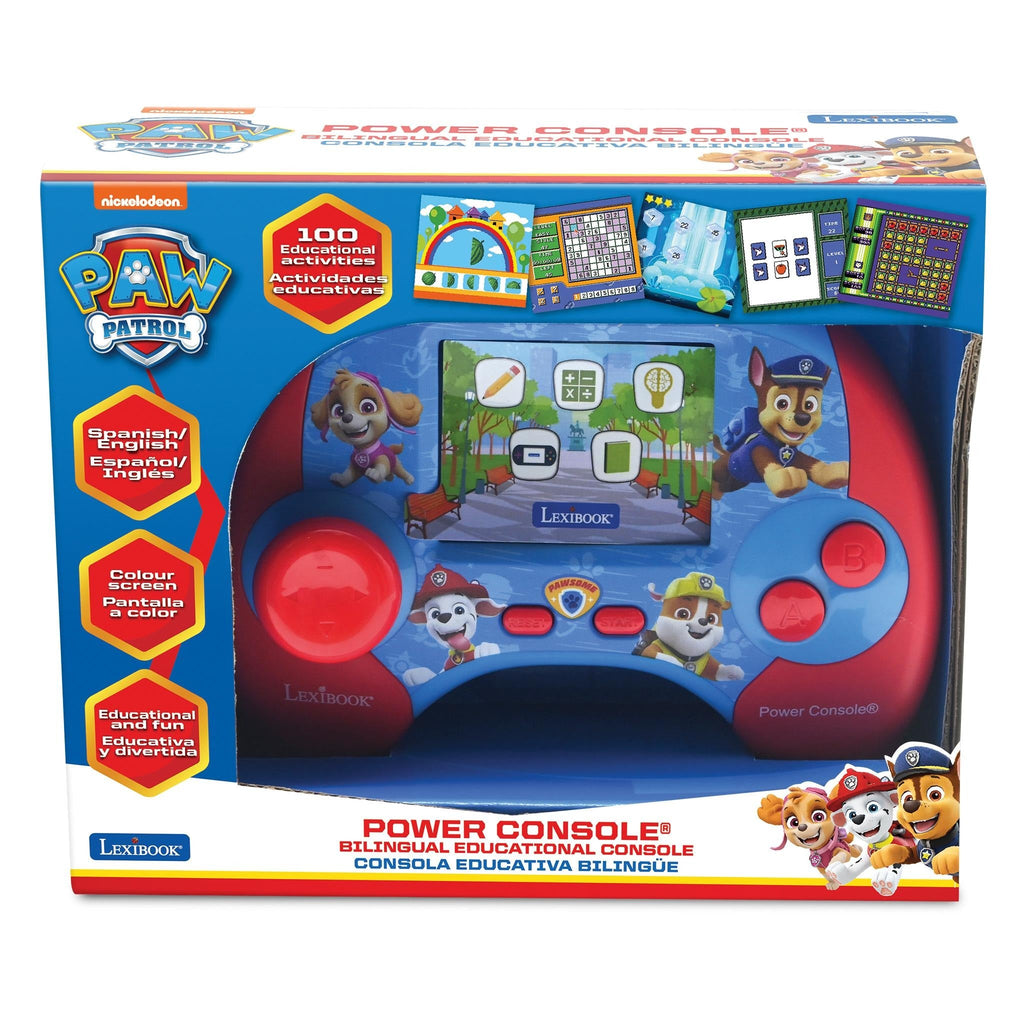 Paw Patrol Power Console - Bilingual Handheld Educational Game