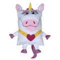 Shamzees Unicorn Magic Plush Pillow Cover - White & Purple