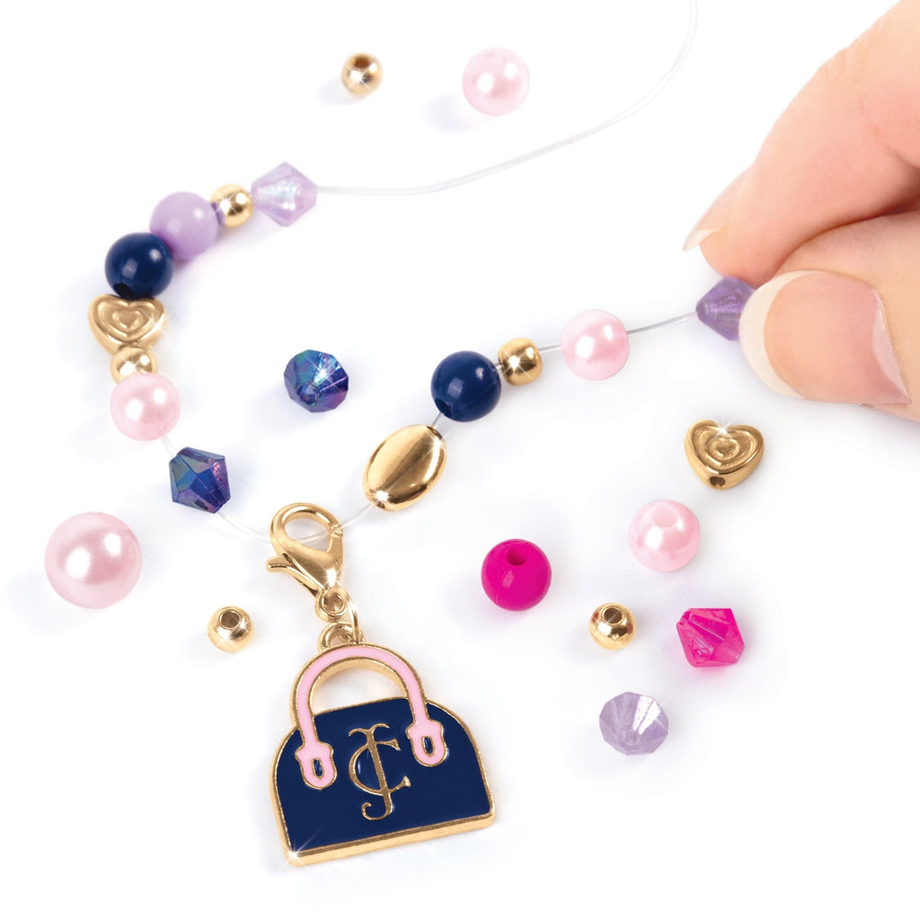 Juicy Couture Dazzle & Display DIY Bracelet Kit - 261pc, Hot Pink