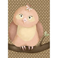 Oopsy Daisys Olga The Owl Colorful Canvas Art