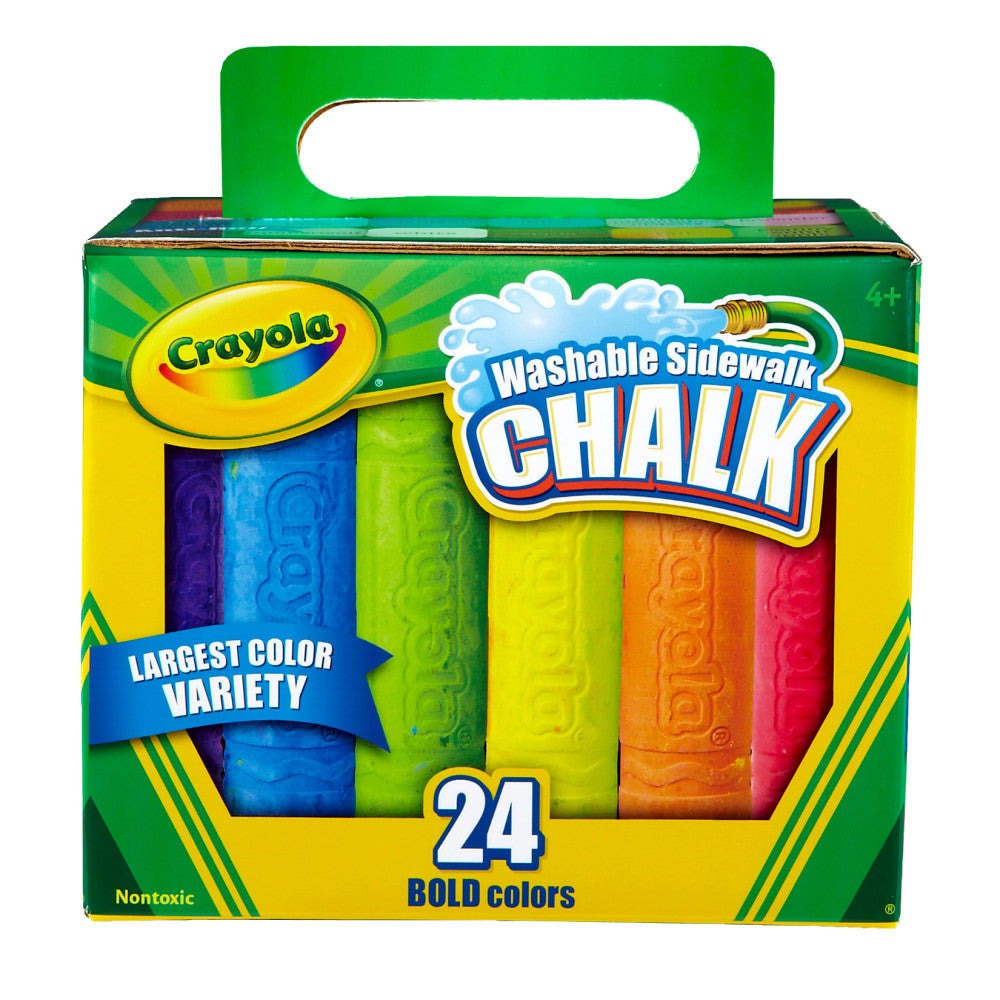 Crayola Outdoor Washable Sidewalk Chalk - 96 Vibrant Colors