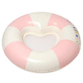 Sunnylife Luxe Tube Pool Ring - Stole My Heart Pink Stripe Inflatable Lounger